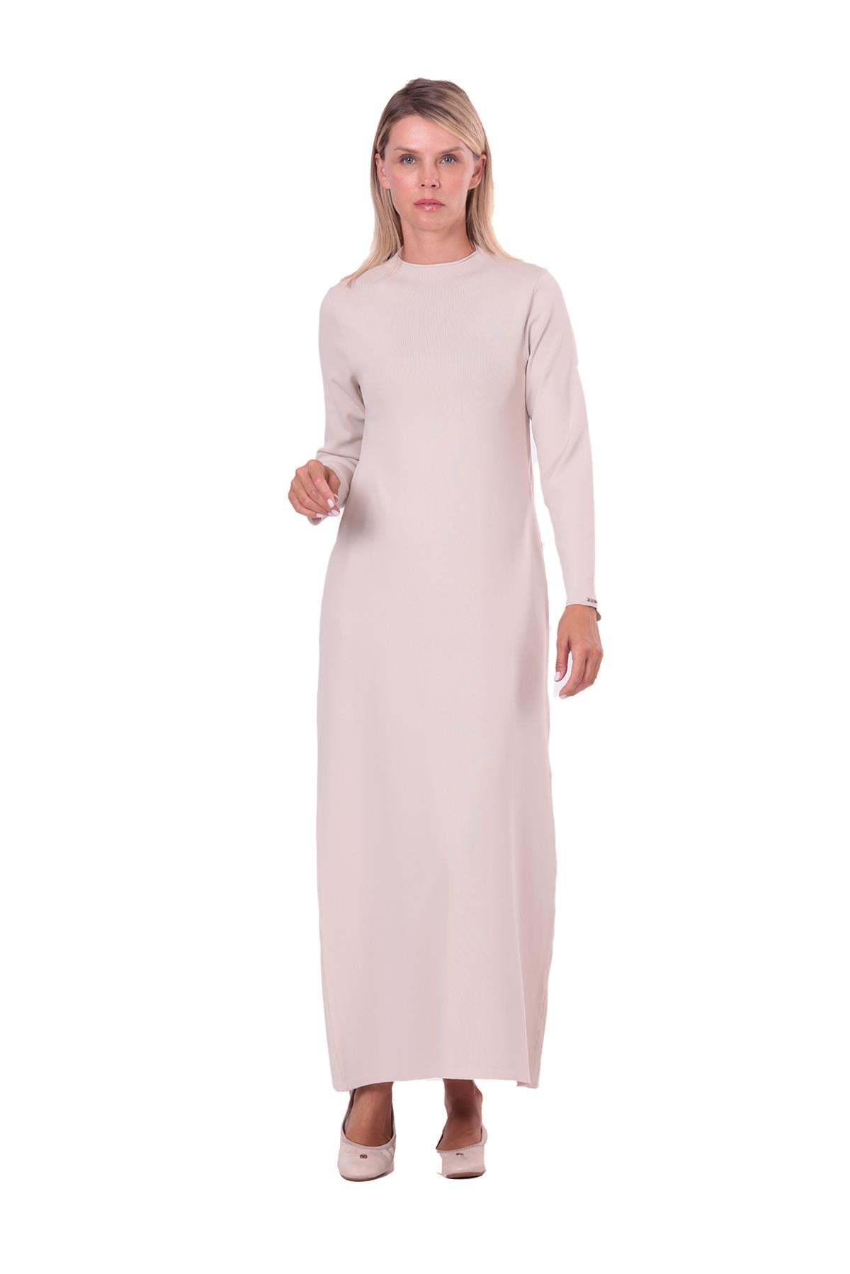 Full Knitwear Dress STONE