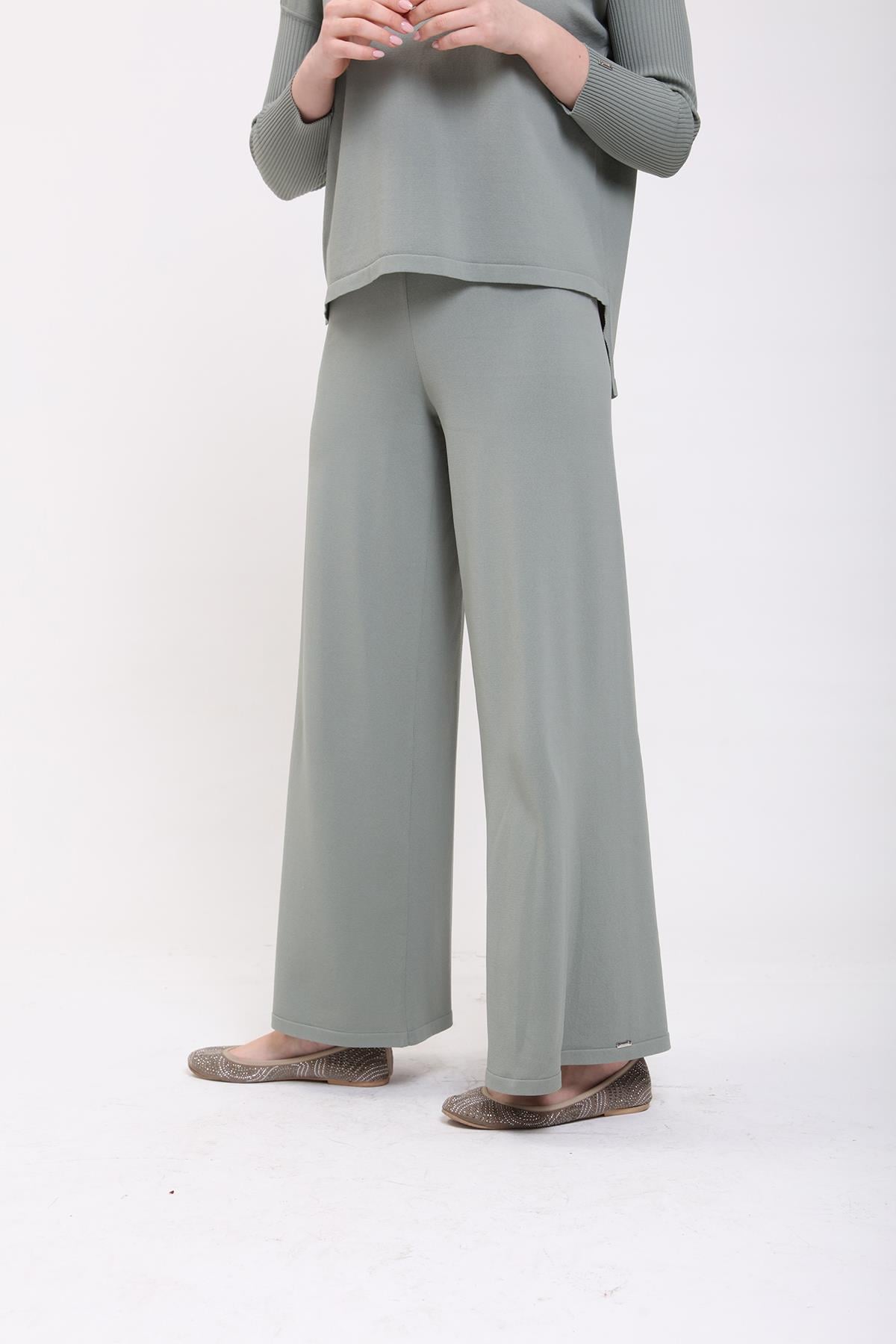 Straight Leg Knitwear Trousers KAFRENGI