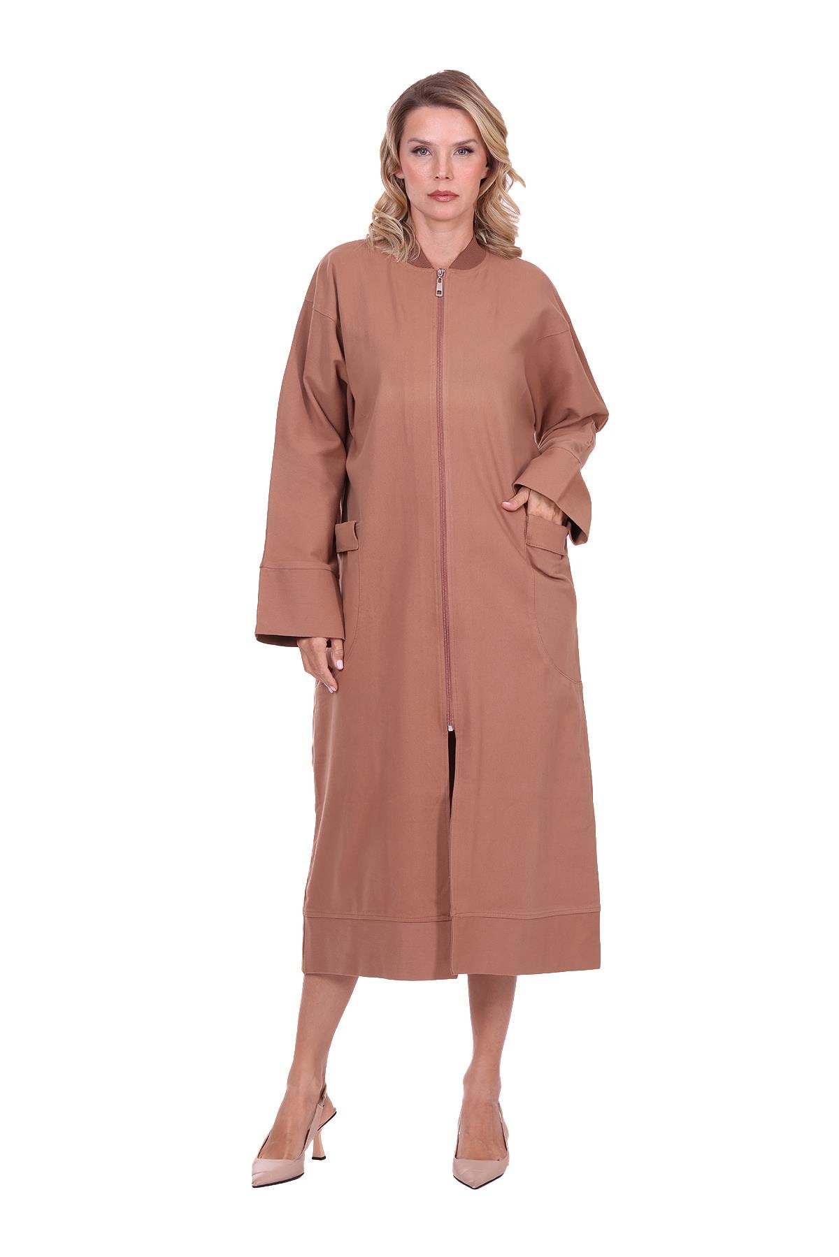 Gabardine Cape CAMEL