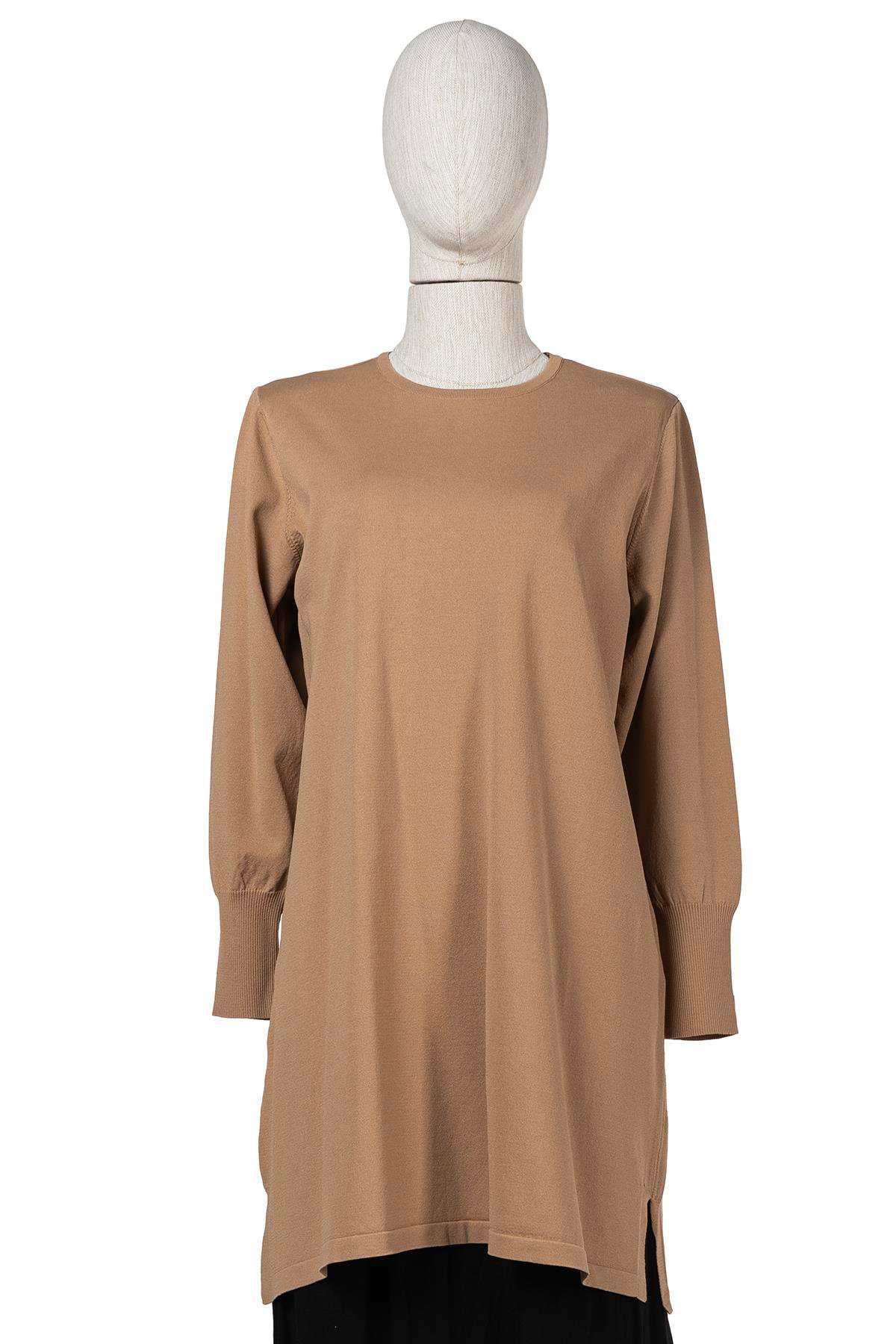 Classic Knitwear Tunic CAMEL