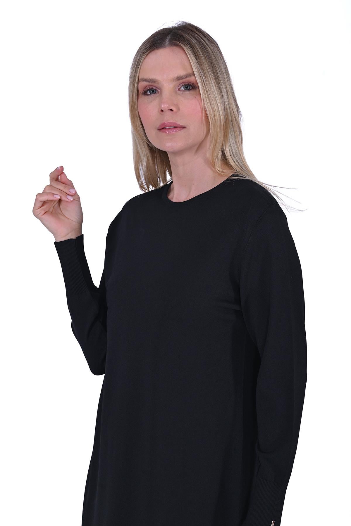 Aquarius Knitwear Dress BLACK