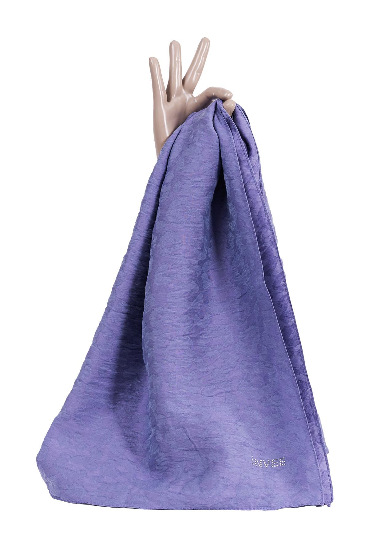 Leopard Shawl PURPLE