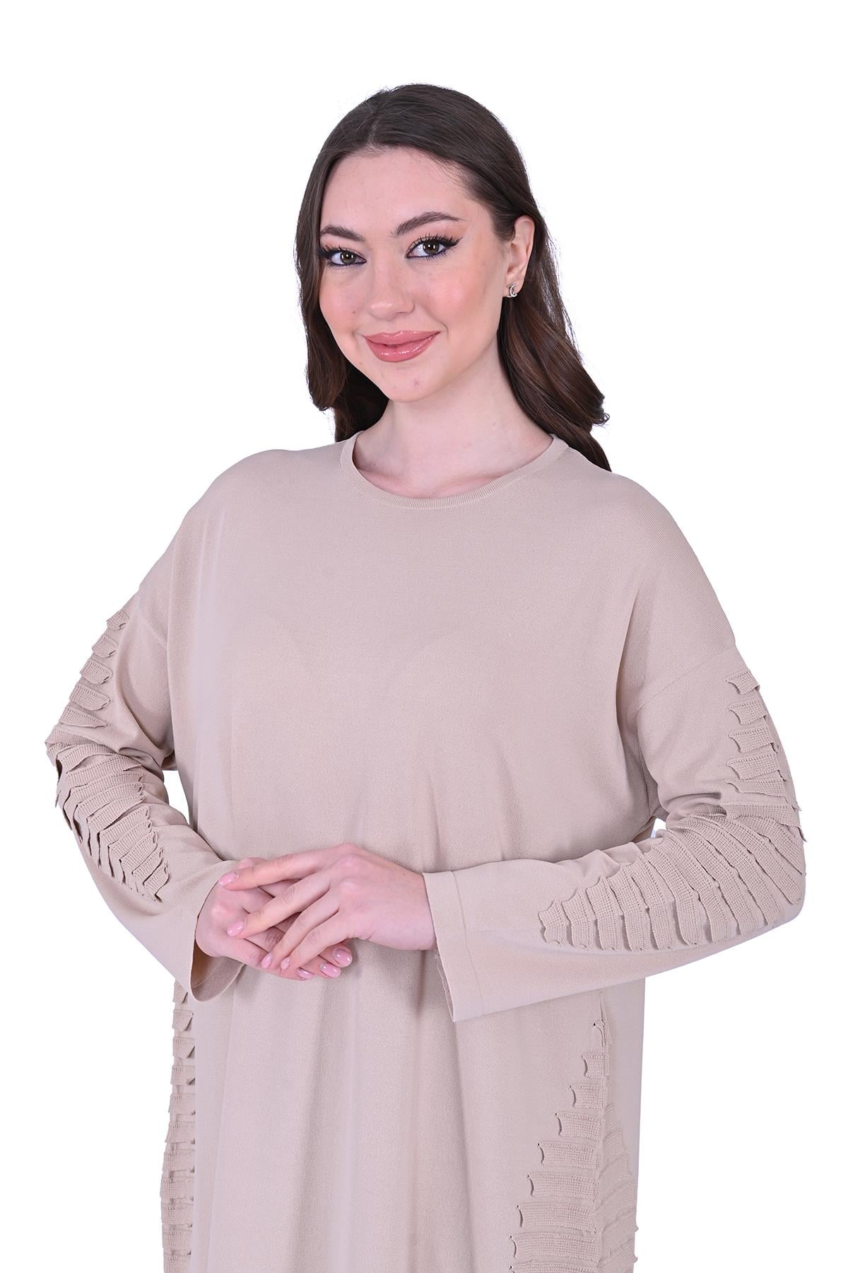 Pramit Knitwear Dress CAMEL