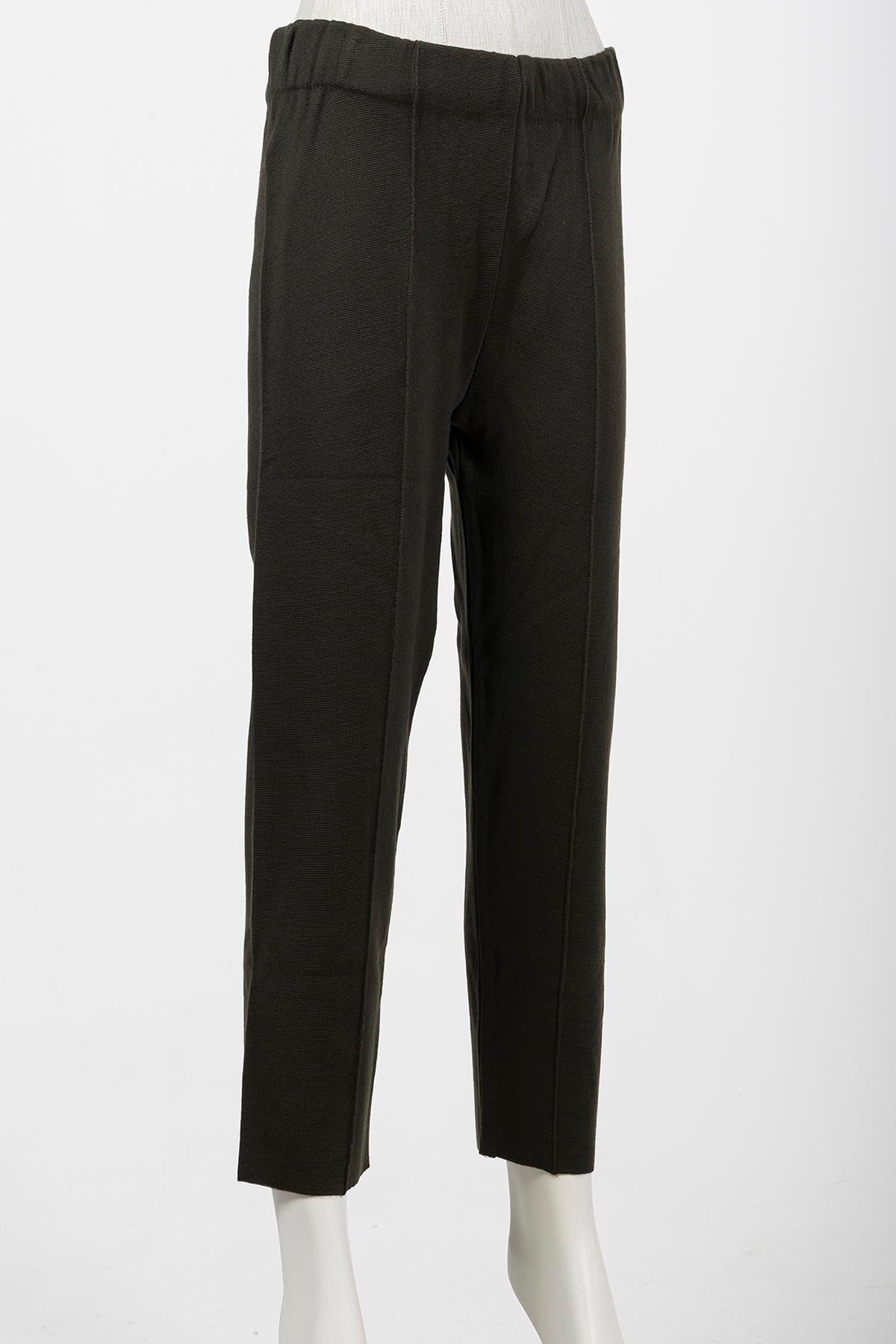 Knitwear Carrot Trousers KHAKI