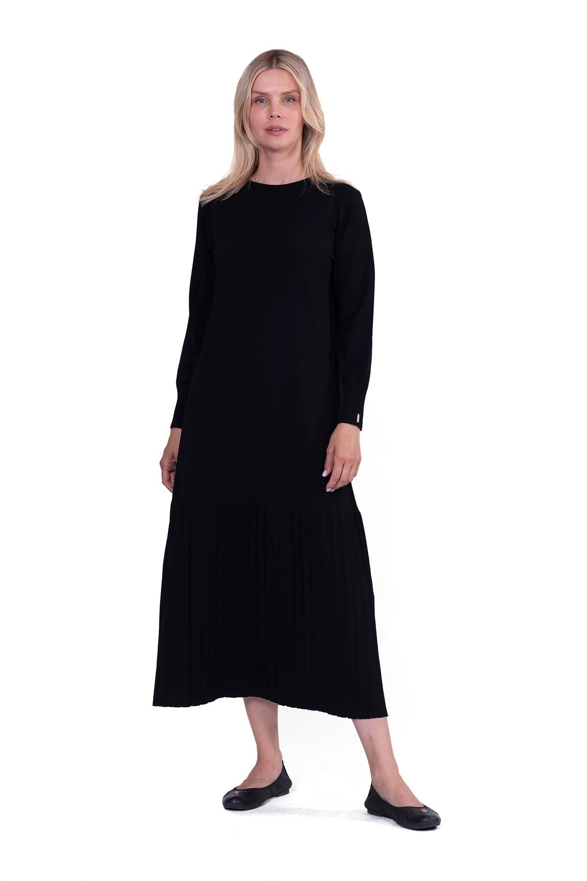 Viola Knitwear Dress BLACK
