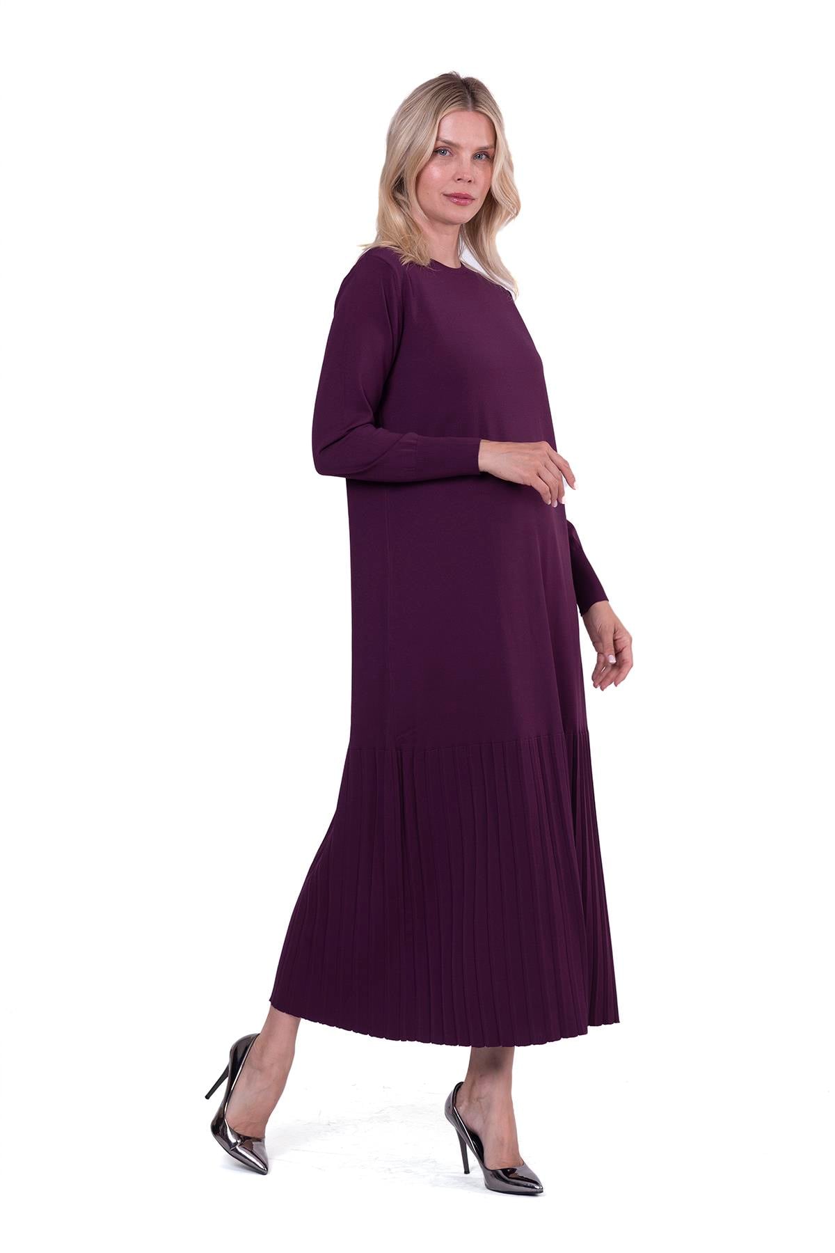 Viola Knitwear Dress CHERRY