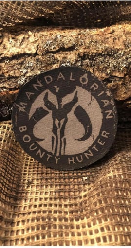  Bounty Hunter Patch/Peç/Arma (7,8cm)