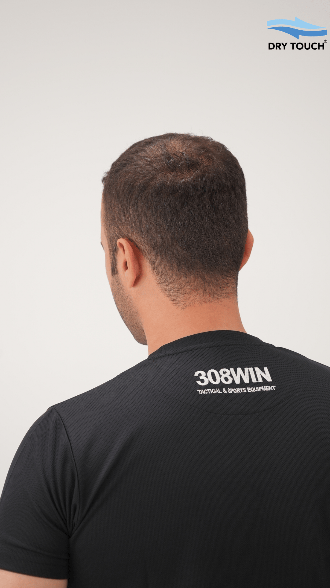 308Win Siyah Dry Touch Tişört