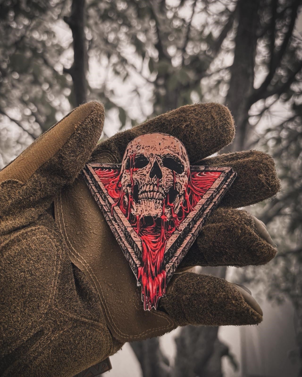 Bl00dy Patch/Peç/Arma (9 x 7,7cm)