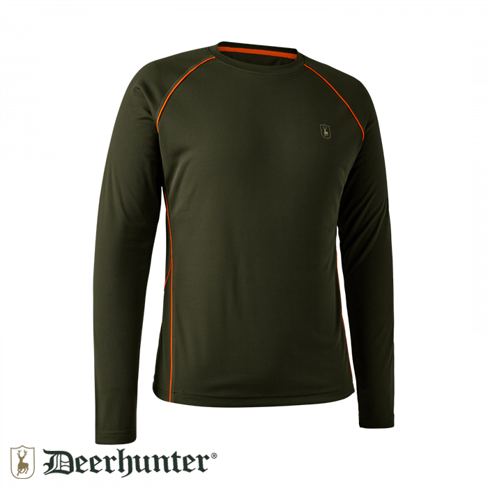 DEERHUNTER Chamois Uzun Kollu Tişört 361 Yeşil M