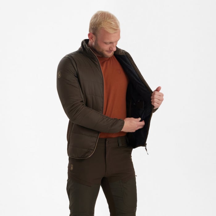 DEERHUNTER Heat Padded Kahverengi Mont L