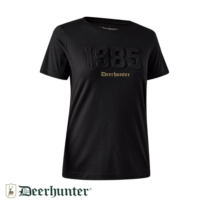 DEERHUNTER Lady Jubilee Siyah Tişört 40