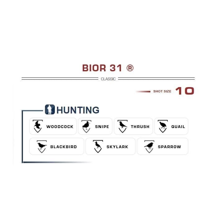 FIOCCHI BIOR 31 12 Ga 31 G. No:10