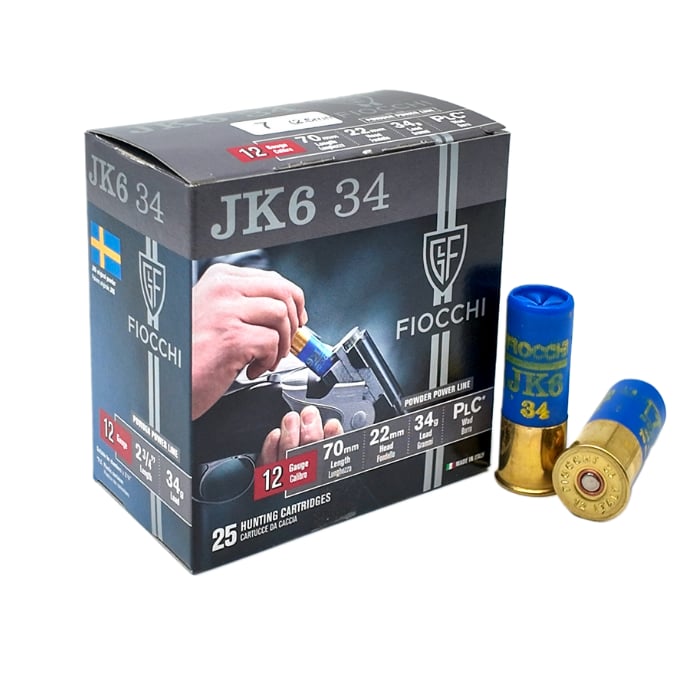FIOCCHI JK6 34 12 Ga 34 G. No:7