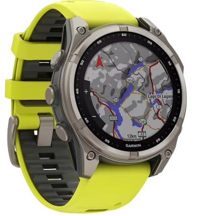 Garmin Fenix 8 51mm Solar Sarı Akıllı Saat