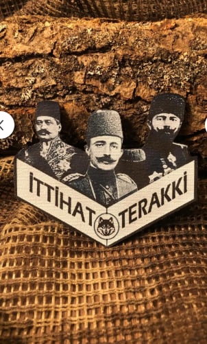 İttihat ve Terakki Patch/Peç/Arma (9 x 8cm)