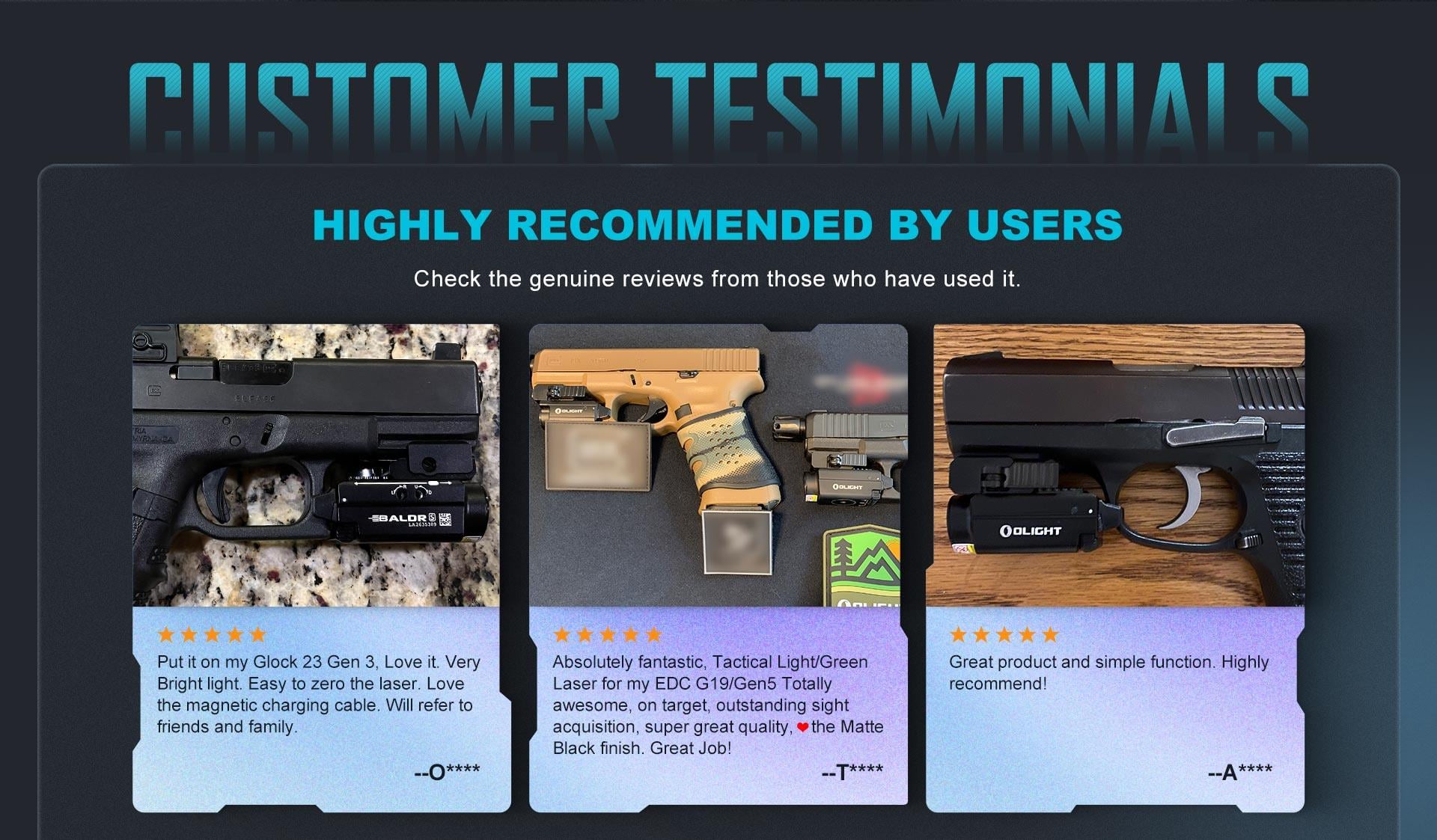 Olight Baldr S 800 Lümen Lazerli Şarjlı Namlu Altı Taktik Fener