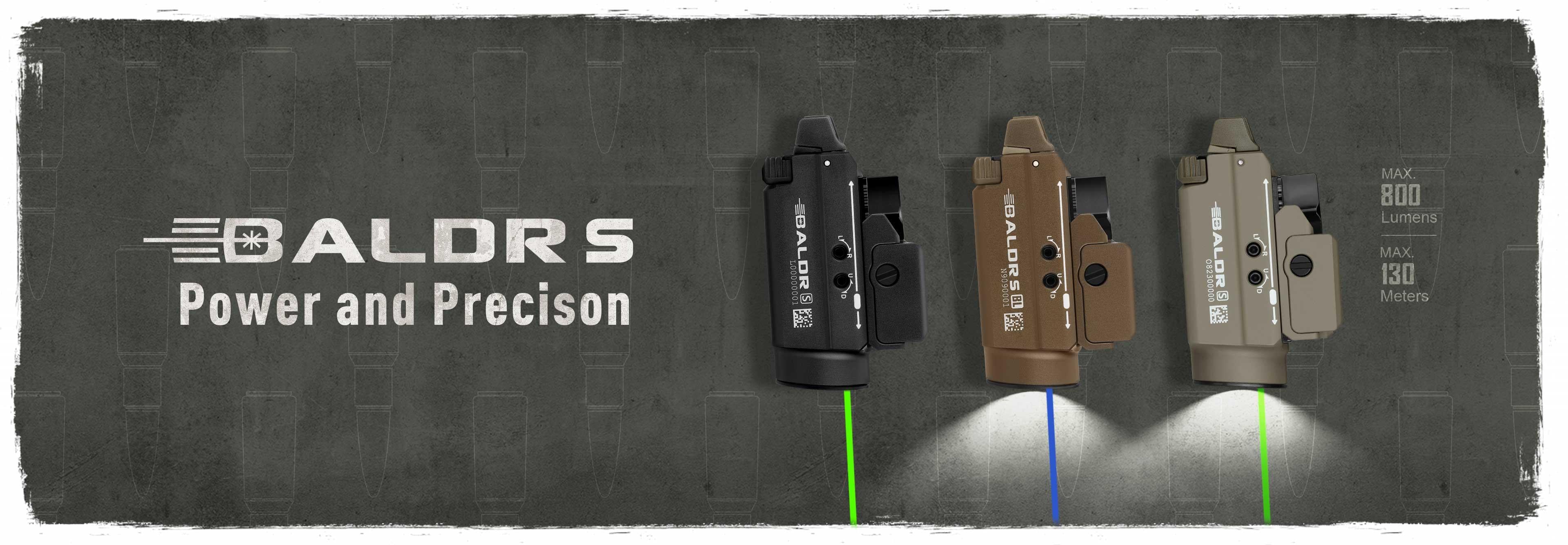 Olight Baldr S 800 Lümen Lazerli Şarjlı Namlu Altı Taktik Fener