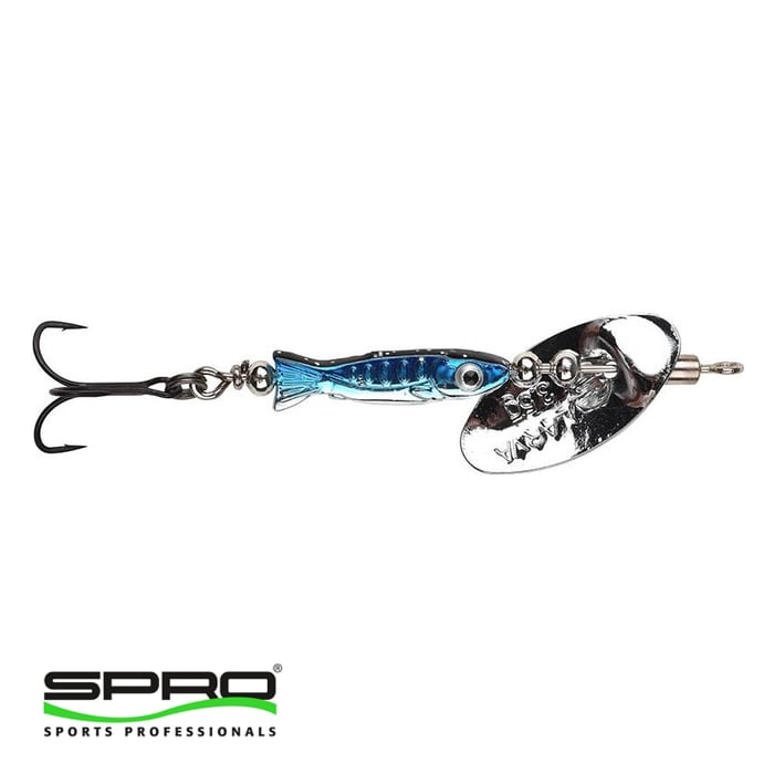 SPRO Larva Inline Spin Ch. Blue 4,8CM 3,5G