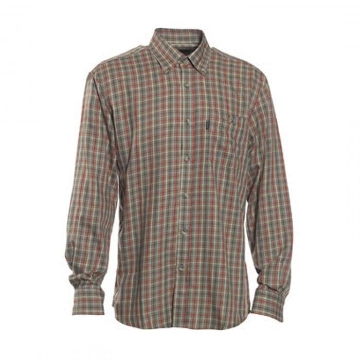 T. DEERHUNTER Waylon 499 Red Kareli  Uzun Kol Gömlek 41/42