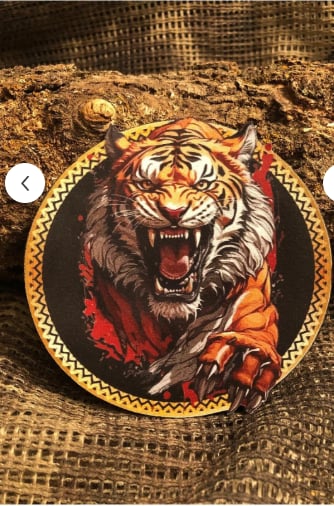 Tiger Patch/Peç/Arma (9cm)