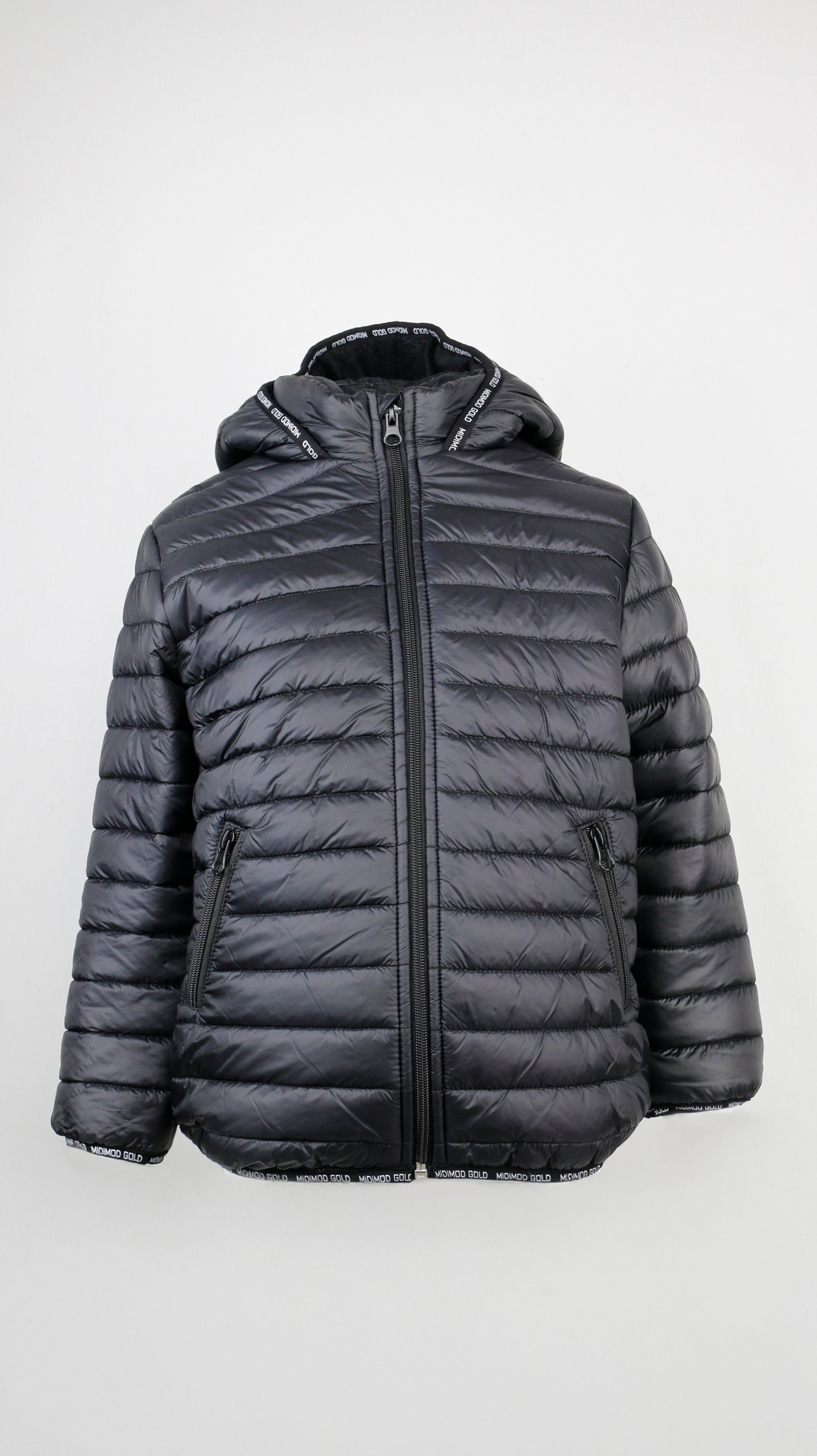 Kapitone  Desen Gögüs Fermuarlı Cepli Unisex Mont