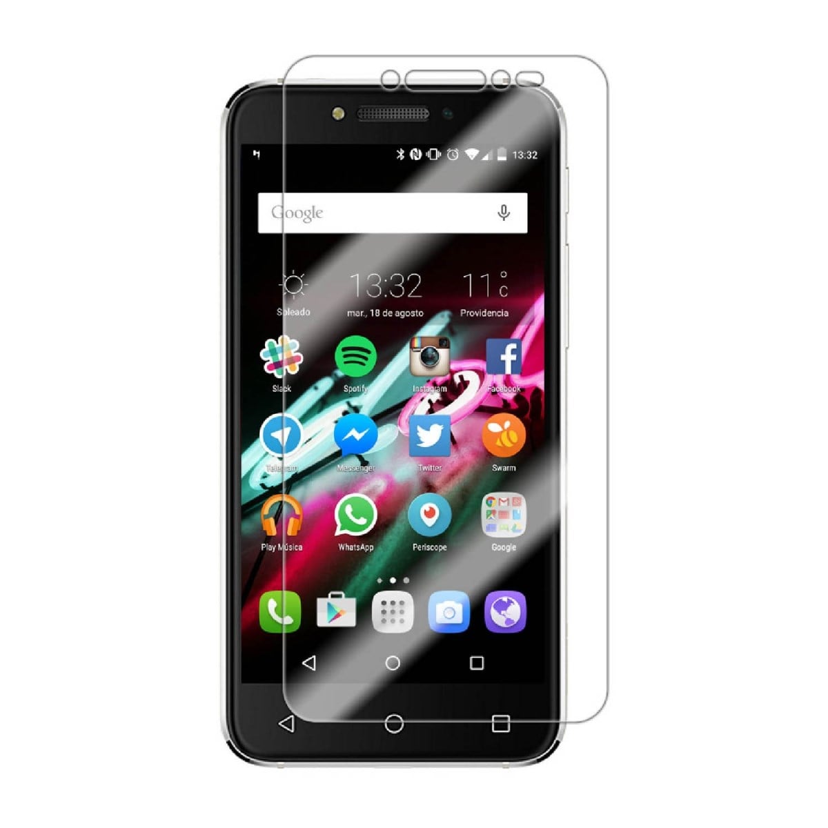 Nettech Alcatel Shine Lite Uyumlu Ön Koruma Cam Ekran Koruyucu NT-17525