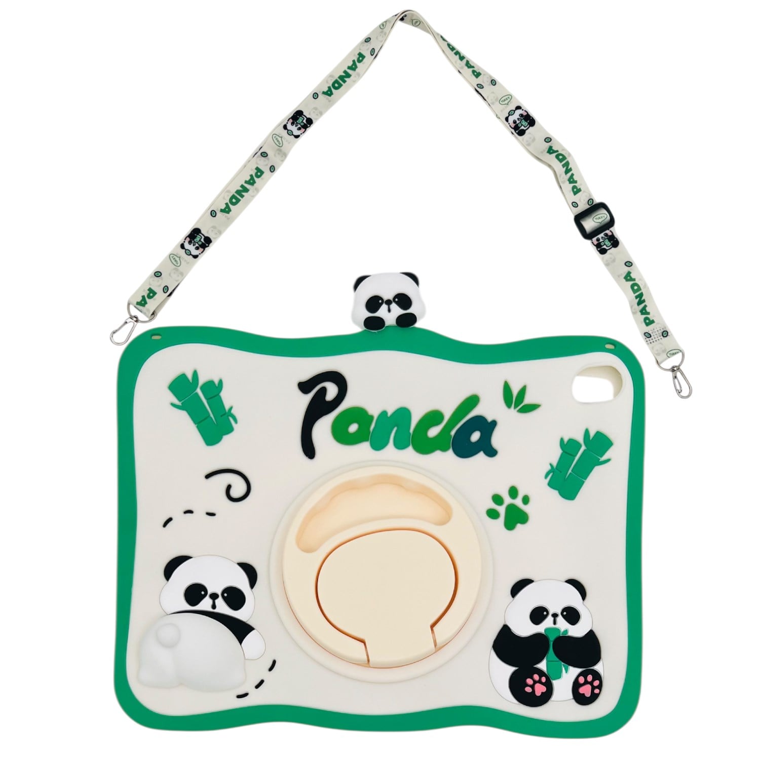 Nettech Apple iPad 10 Nesil 10.9 2022 Uyumlu Maskot Panda Seri Arka Koruma NT-116386