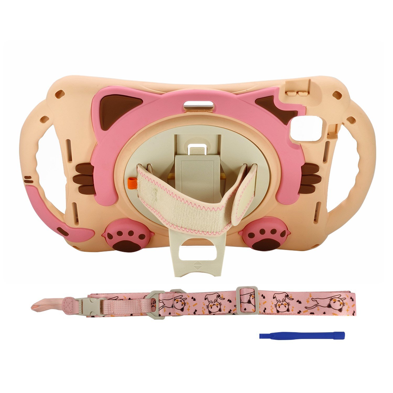 Nettech Apple iPad Air 4 10.9 inc Uyumlu Sweet Cat Seri Arka Koruma NT-95918
