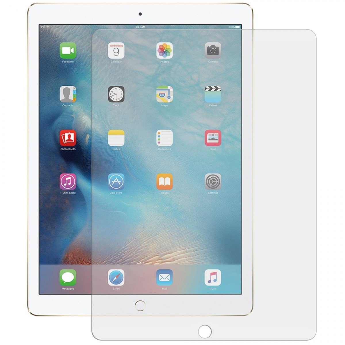 Nettech Apple iPad Pro 12.9 inç Uyumlu Ön Koruma Cam Ekran Koruyucu NT-9677