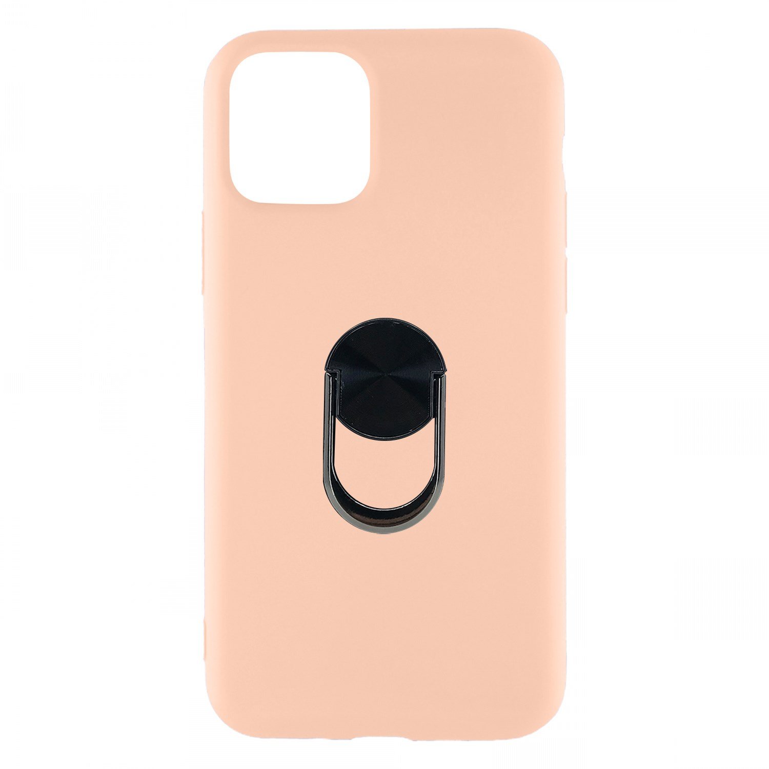 Nettech Apple iPhone 11 Pro Max Uyumlu Leather Ring Nano Arka Koruma Kılıf NT-82851