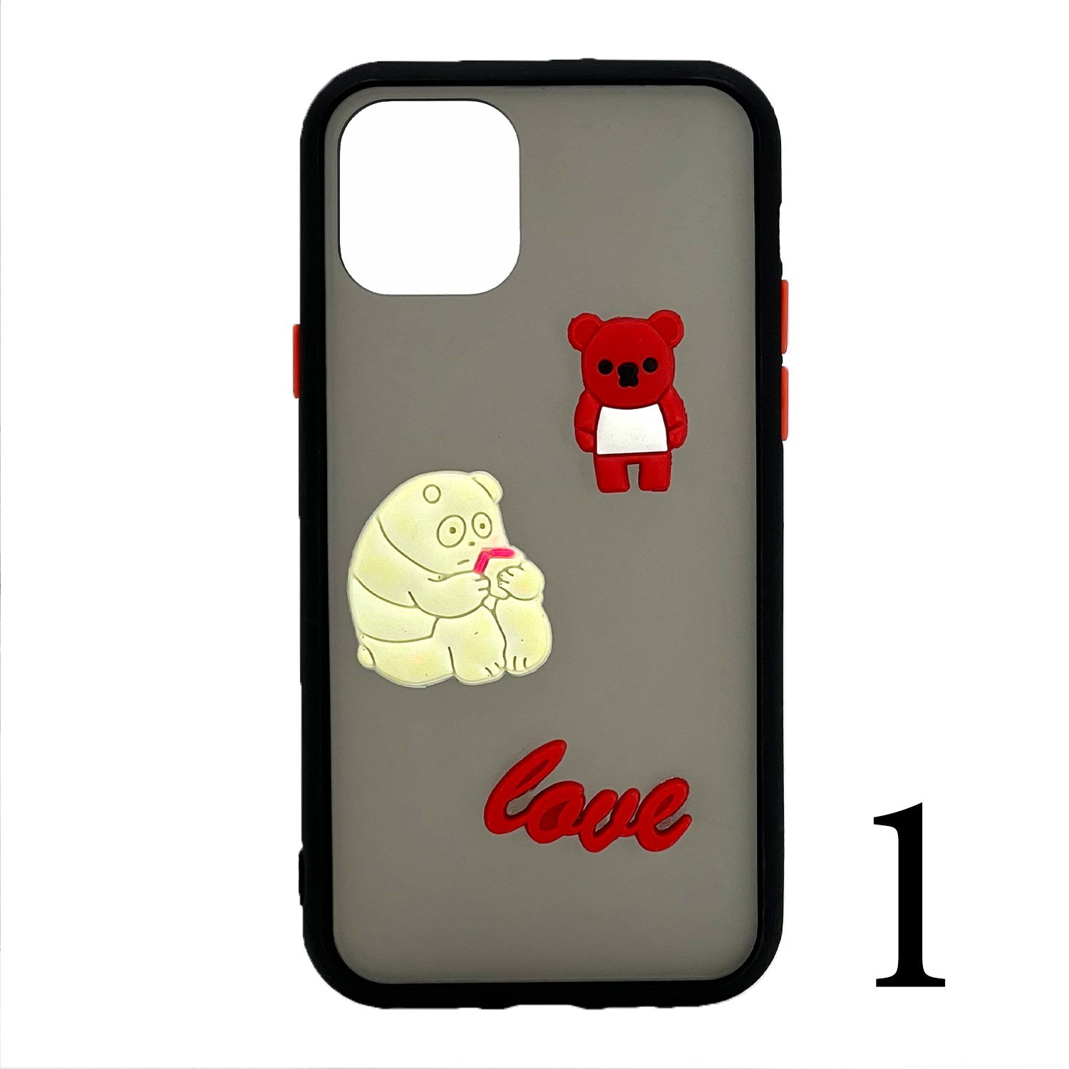 Nettech Apple iPhone 11 Pro Uyumlu Maskot Seri Arka Koruma Kılıf NT-106273
