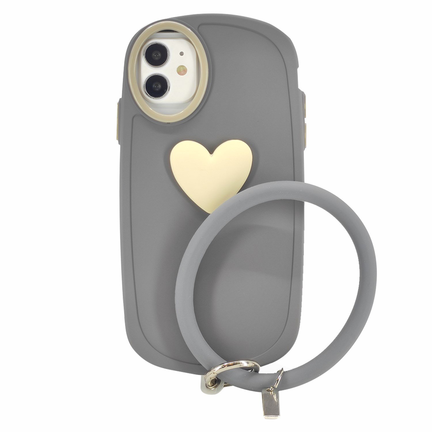 Nettech Apple iPhone 11 Uyumlu Halka Bilekli Nano Seri Arka Koruma Kılıf NT-97302