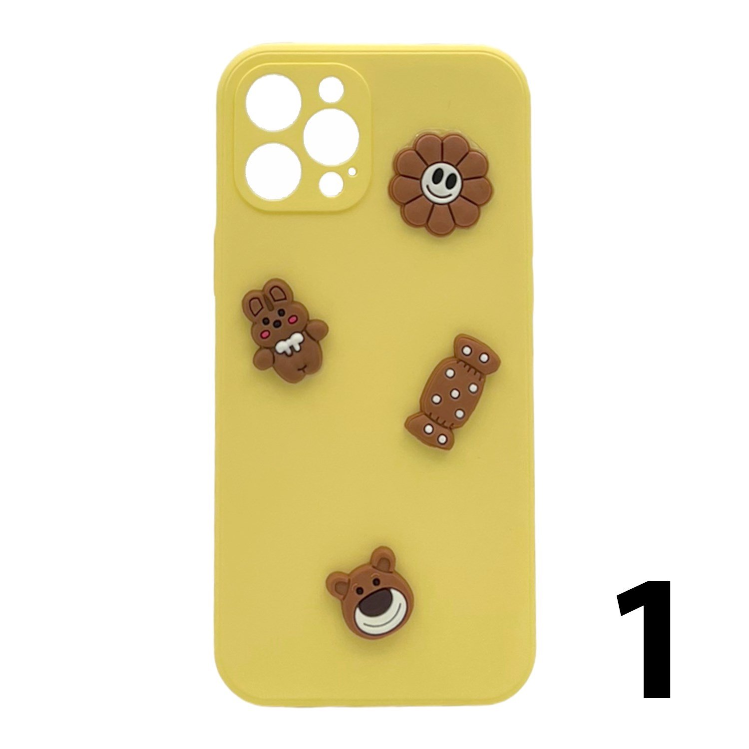 Nettech Apple iPhone 12 Pro Max Uyumlu Maskot Seri Arka Koruma Kılıf NT-106232