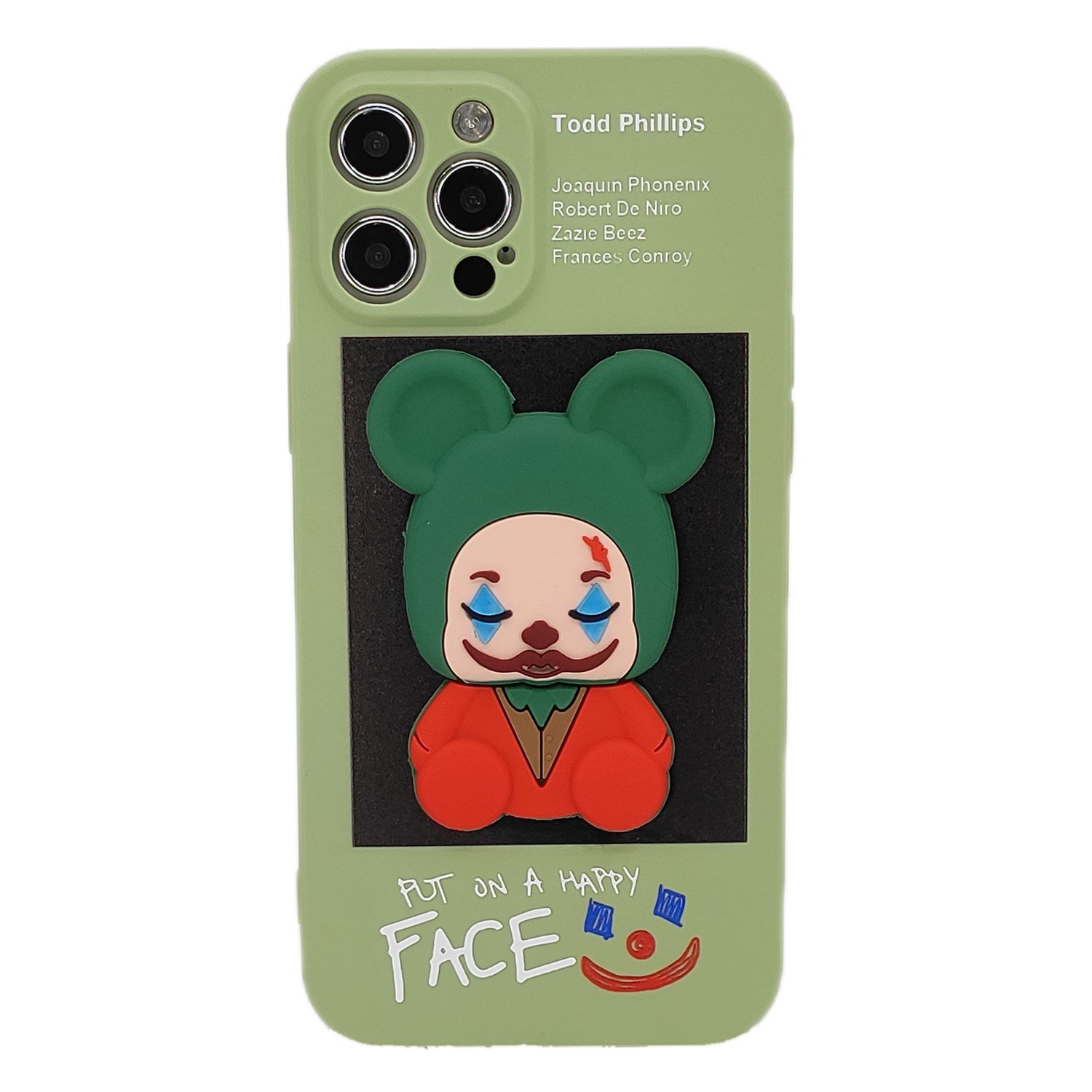 Nettech Apple iPhone 12 Pro Max Uyumlu Three D Case Seri Arka Koruma Kılıf NT-95087