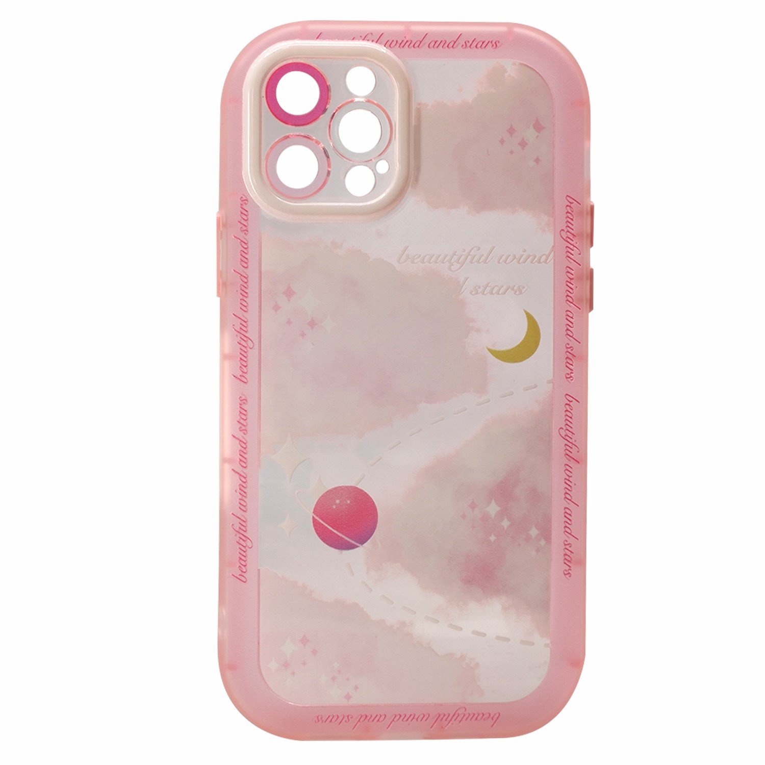 Nettech Apple iPhone 12 Pro Uyumlu Gif Seri Arka Koruma Kılıf NT-97247
