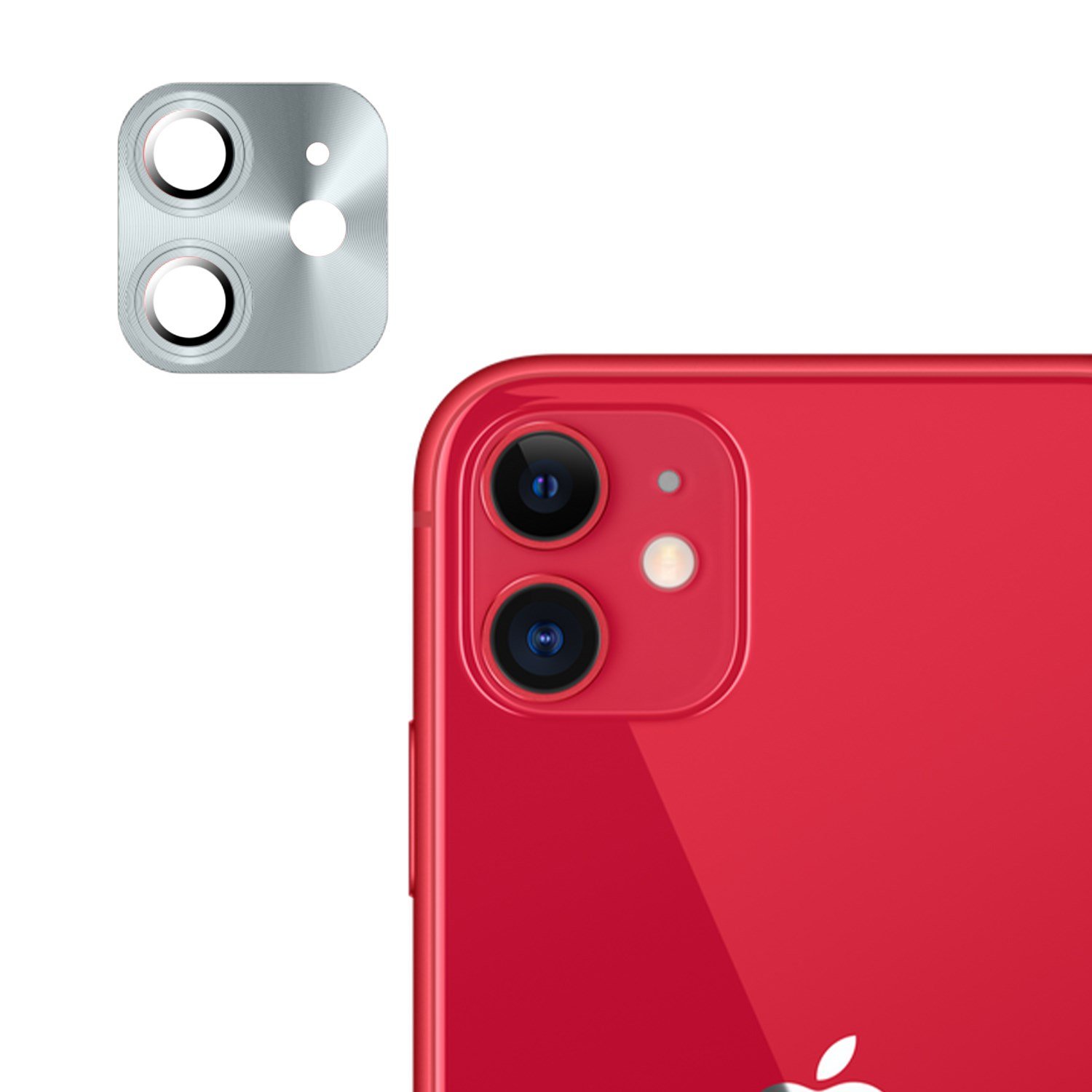 Nettech Apple iPhone 12 Uyumlu Metalik Seri Kamera Cam Koruyucu NT-90369