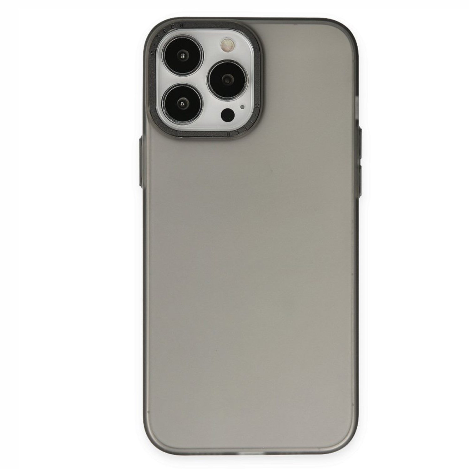 Nettech Apple iPhone 13 Pro Max Uyumlu Metal Kamera Çerçeveli Arka Koruma Kılıf NT-97953