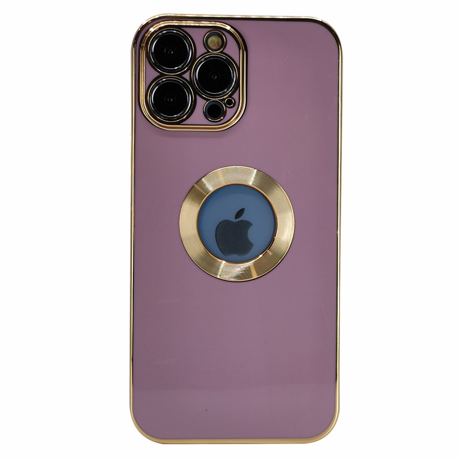 Nettech Apple iPhone 13 Pro Max Uyumlu Halkalı Logo Seri Arka Koruma Kılıf NT-97169