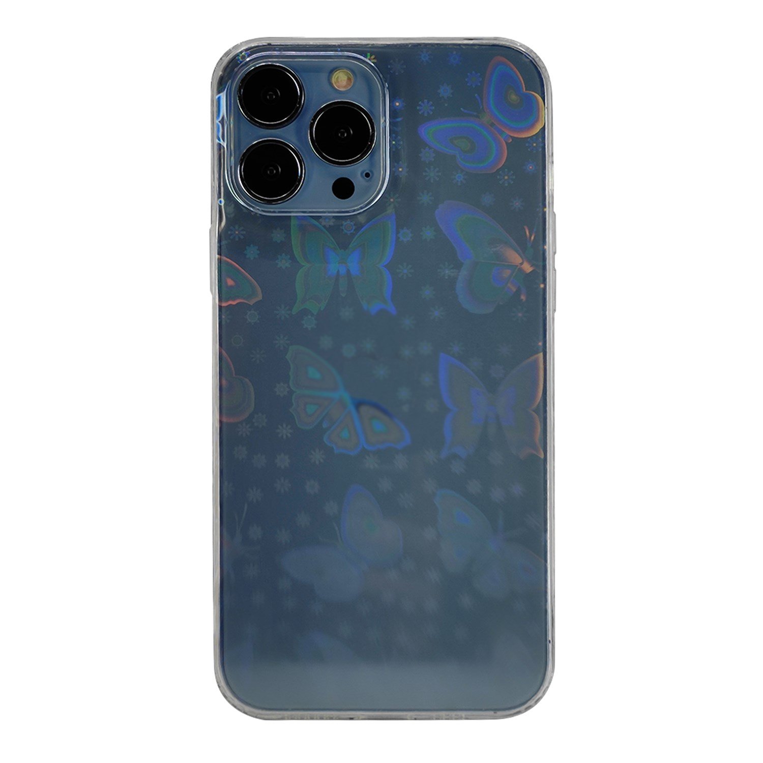 Nettech Apple iPhone 13 Pro Max Uyumlu Gölge Neon Desen Arka Koruma Kılıf NT-94934