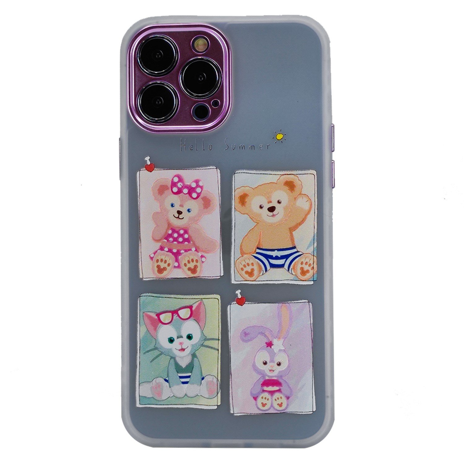 Nettech Apple iPhone 13 Pro Max Uyumlu Lopard Desen Seri Arka Koruma Kılıf NT-95292