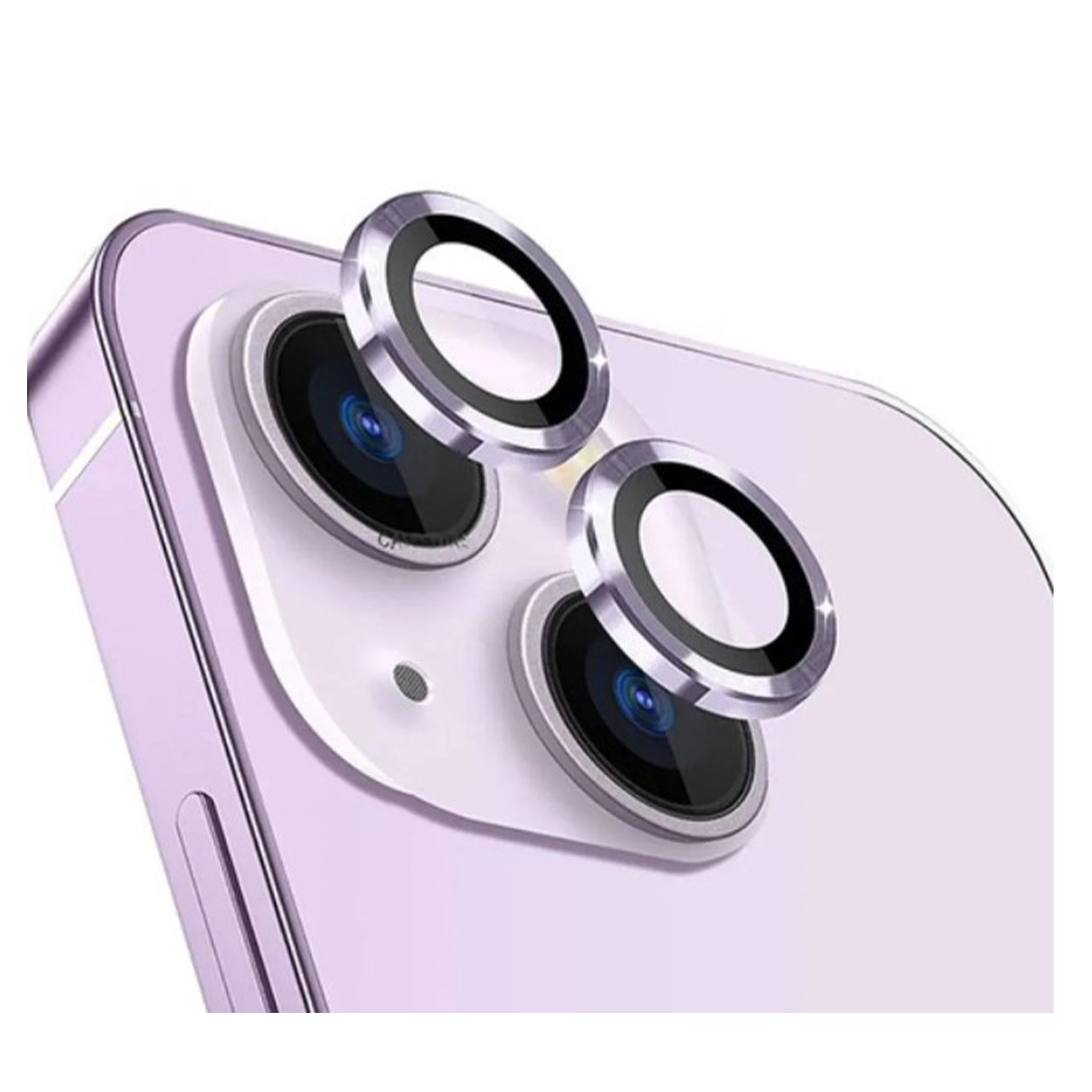 Nettech Apple iPhone 14 Uyumlu Alüminyum Seri Kamera Cam Koruyucu NT-103532