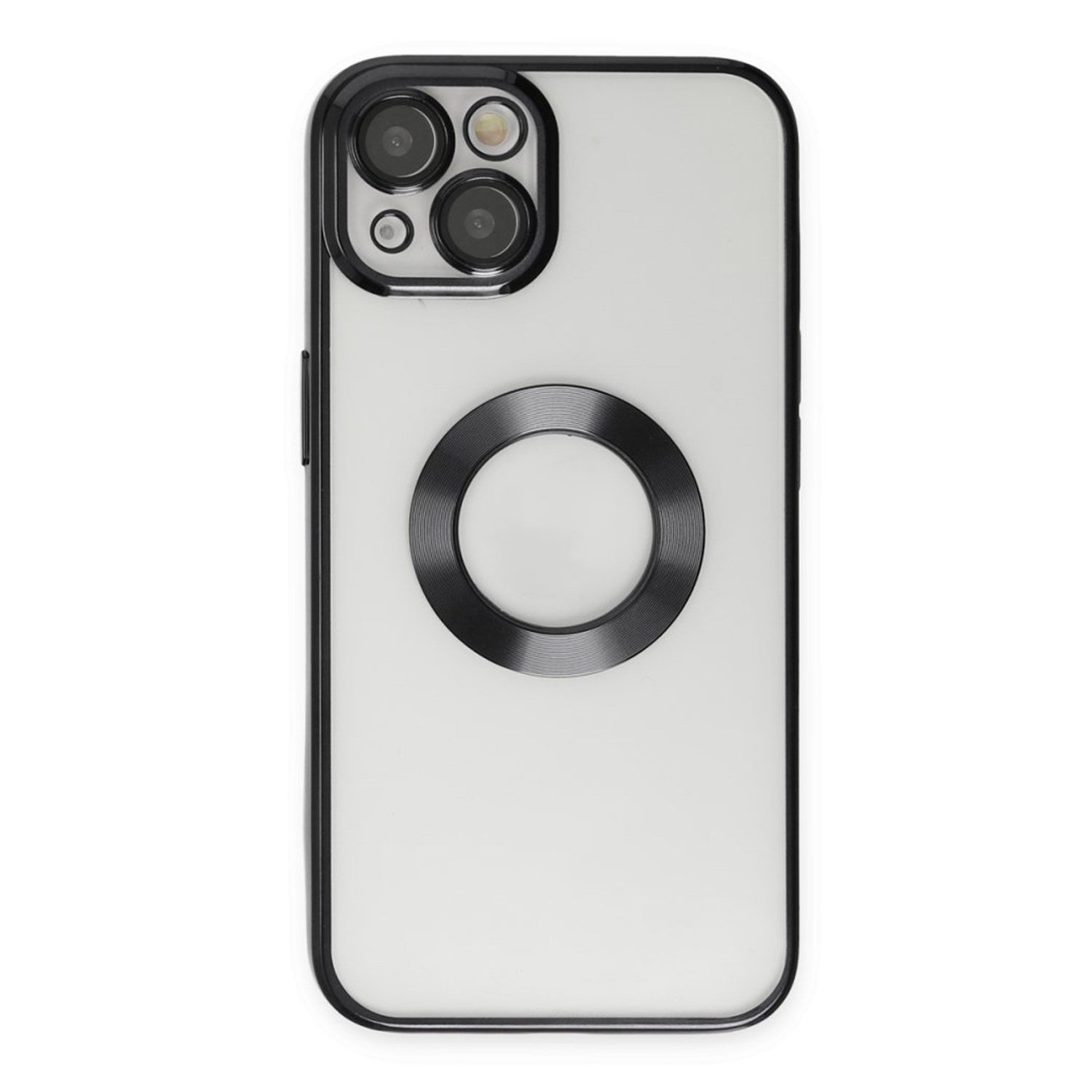 Nettech Apple iPhone 15 Pro Max Uyumlu Round Silikon Seri Arka Koruma Kılıf NT-106942