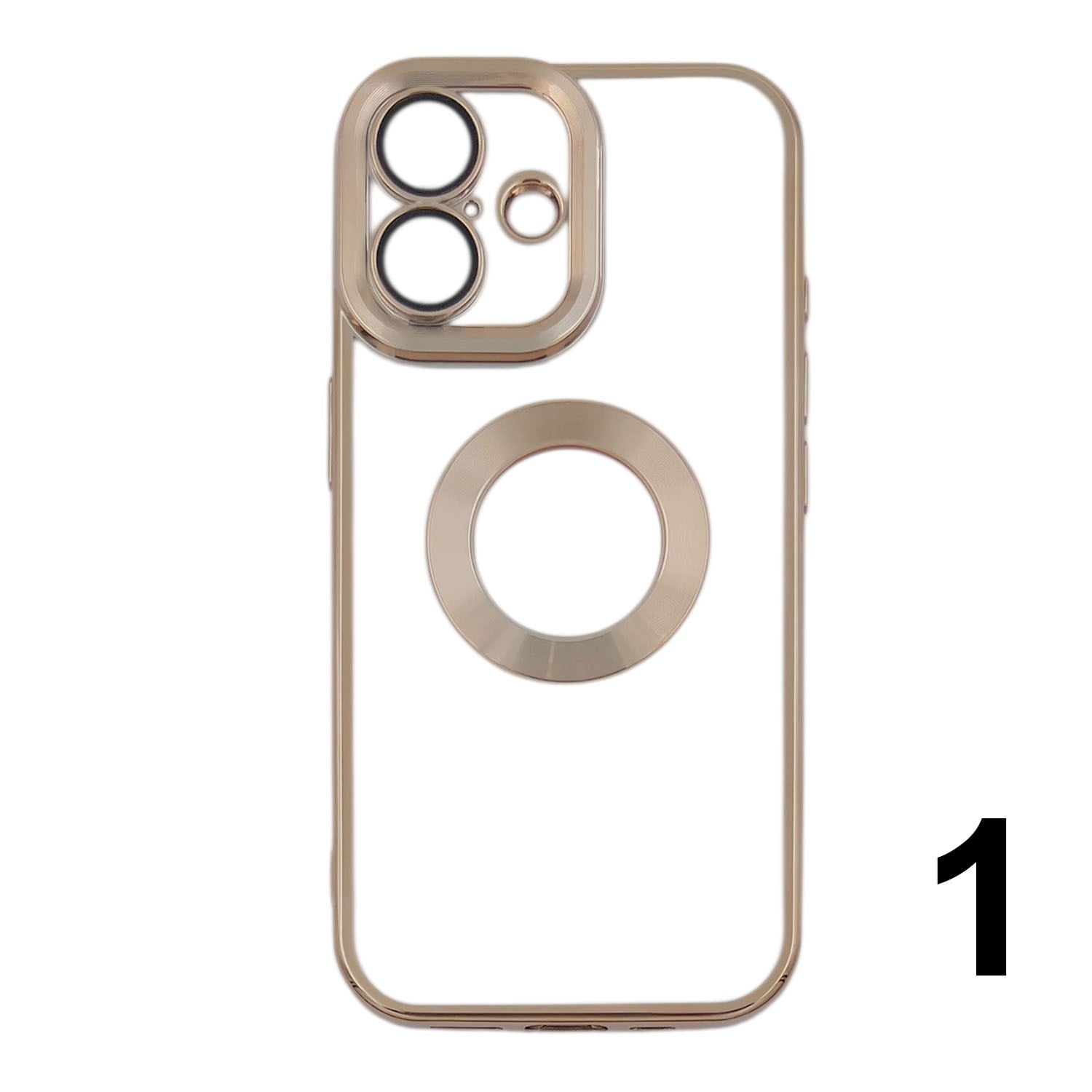 Nettech Apple iPhone 16 Uyumlu Round Silikon Seri Arka Koruma Kılıf NT-113453