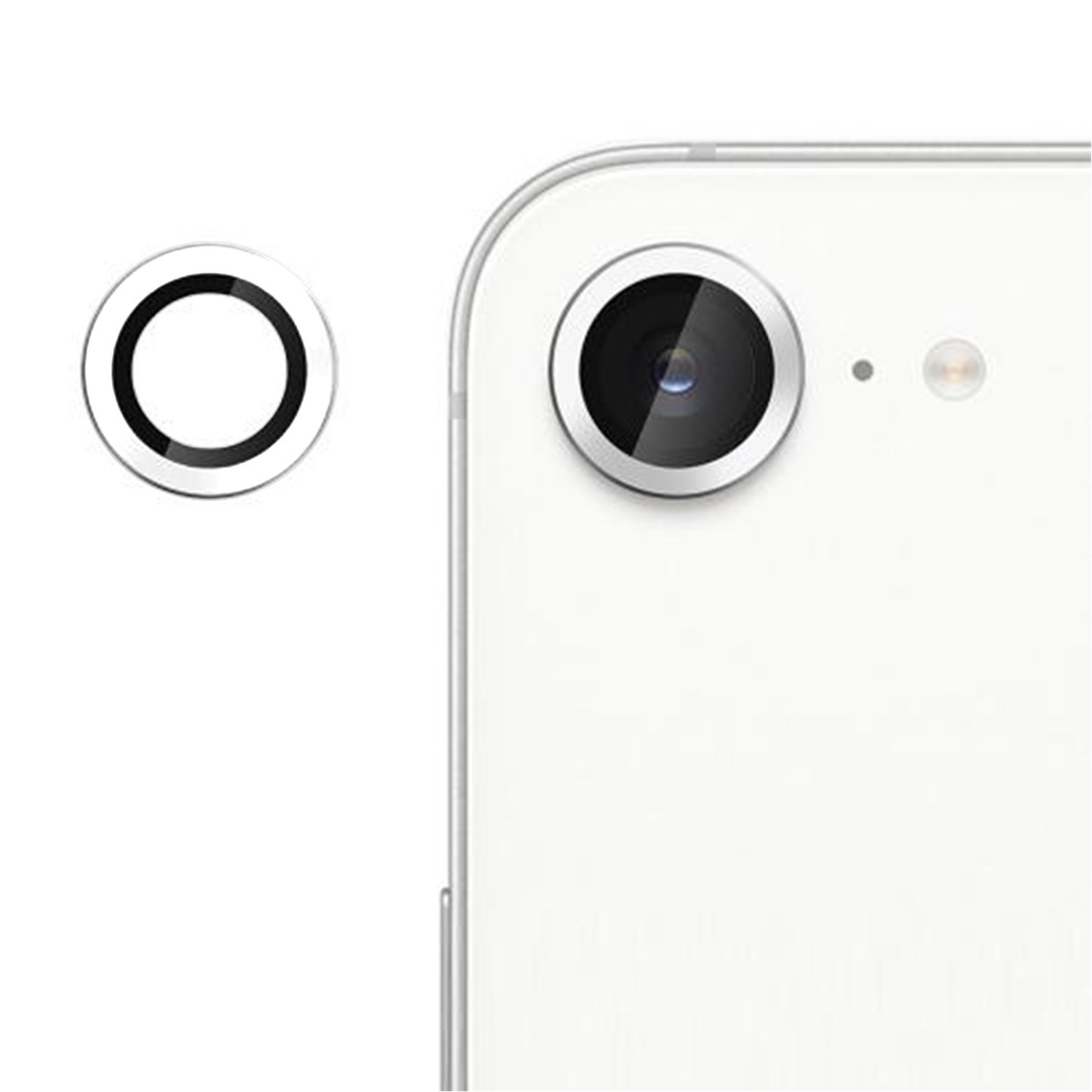 Nettech Apple iPhone 16E Uyumlu Safir Lens Kamera Cam Koruyucu NT-112748