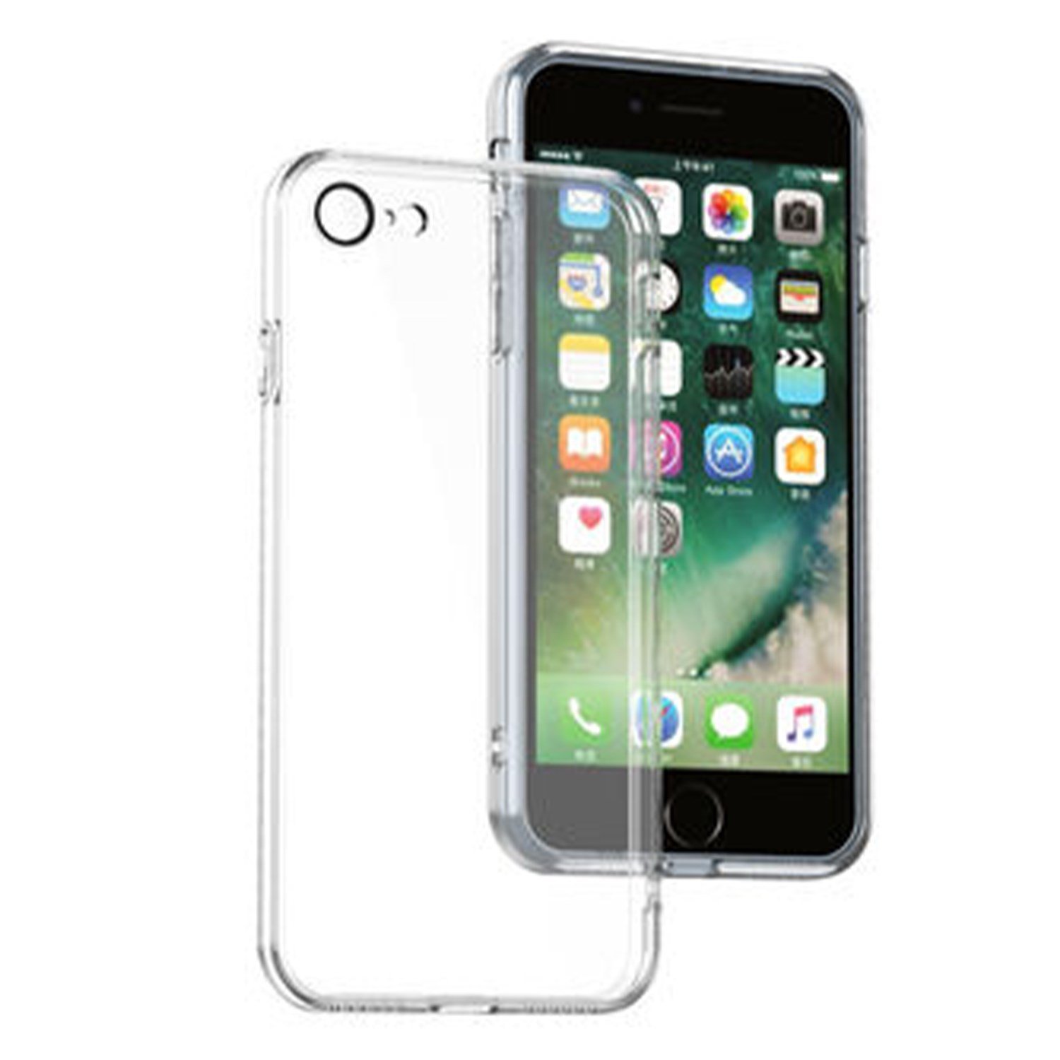 Nettech Apple iPhone 6S Uyumlu Lüx Seri Kamera Korumalı Arka Koruma Kılıf VR-12151