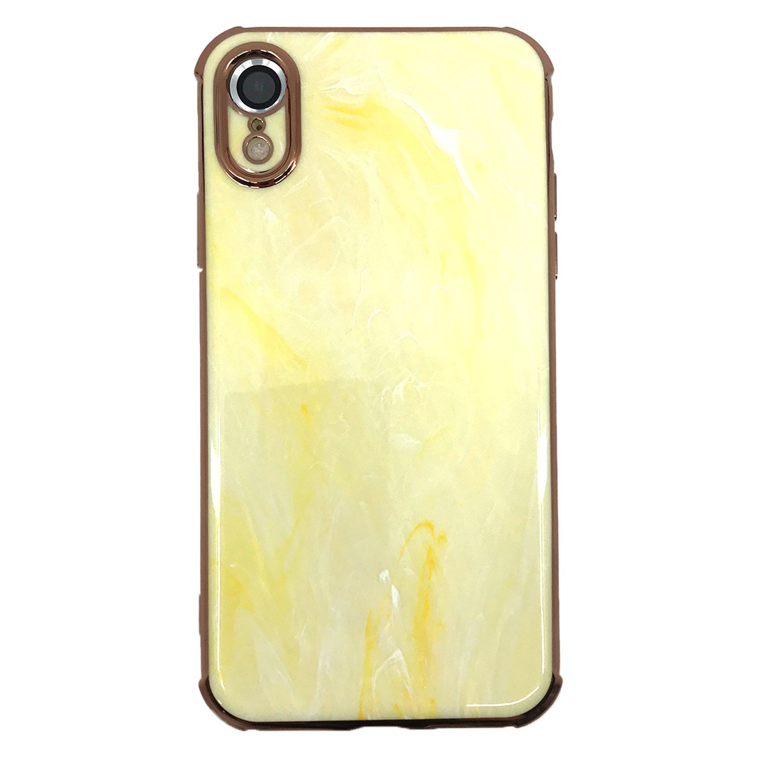 Nettech Apple iPhone XR Uyumlu Mermer Desenli Arka Koruma Kılıf NT-90054