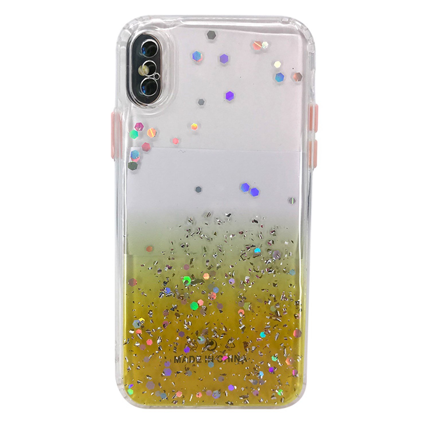 Nettech Apple iPhone XS Max Uyumlu Kamera Korumalı Simli Arka Koruma Kılıf NT-82950