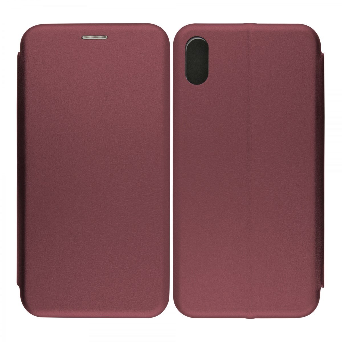 Nettech Apple iPhone XS Max Uyumlu Lüx Seri Kapaklı Kılıf VR-18172
