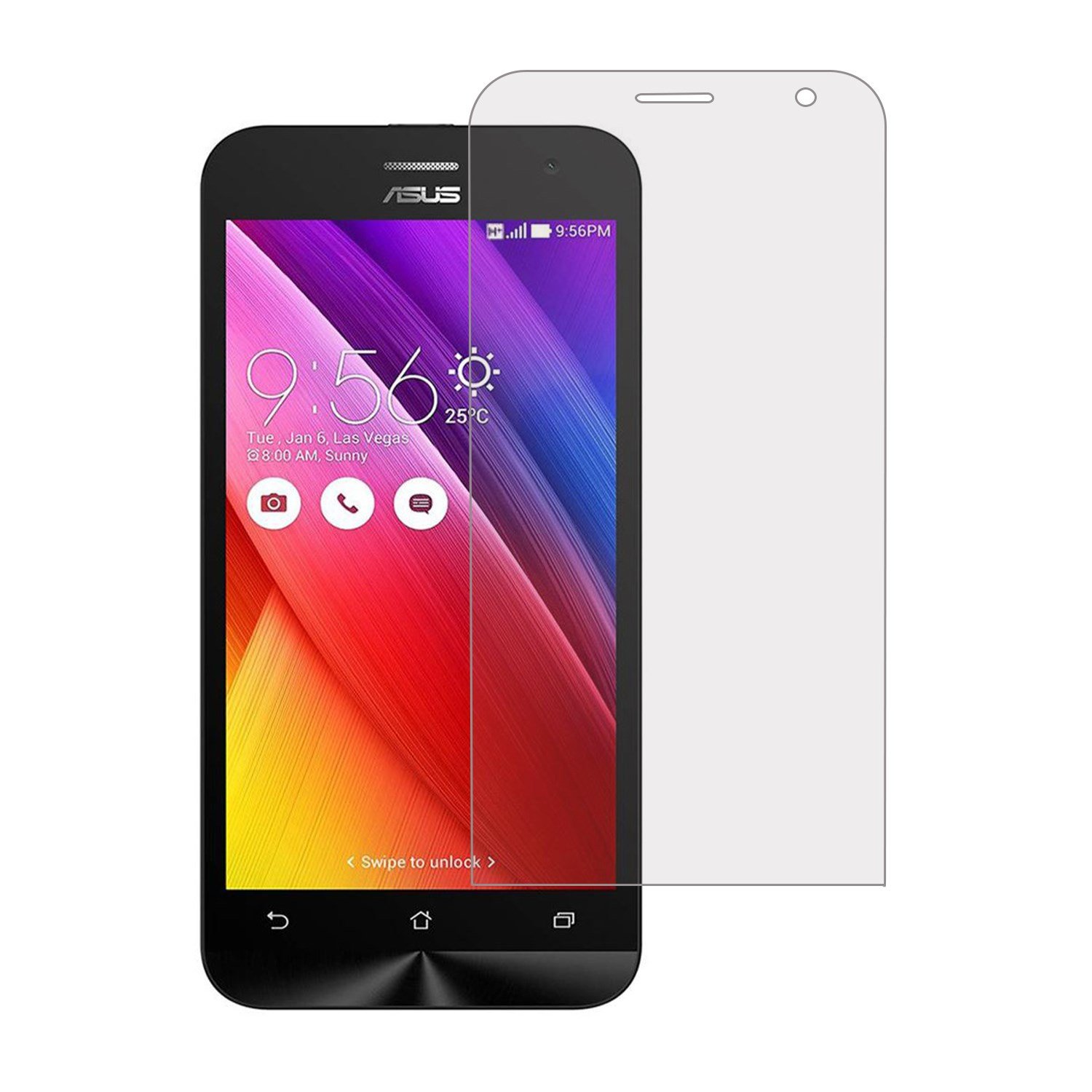 Nettech Asus Zenfone 5 A501Cg Uyumlu Ön Koruma Cam Ekran Koruyucu NT-3991